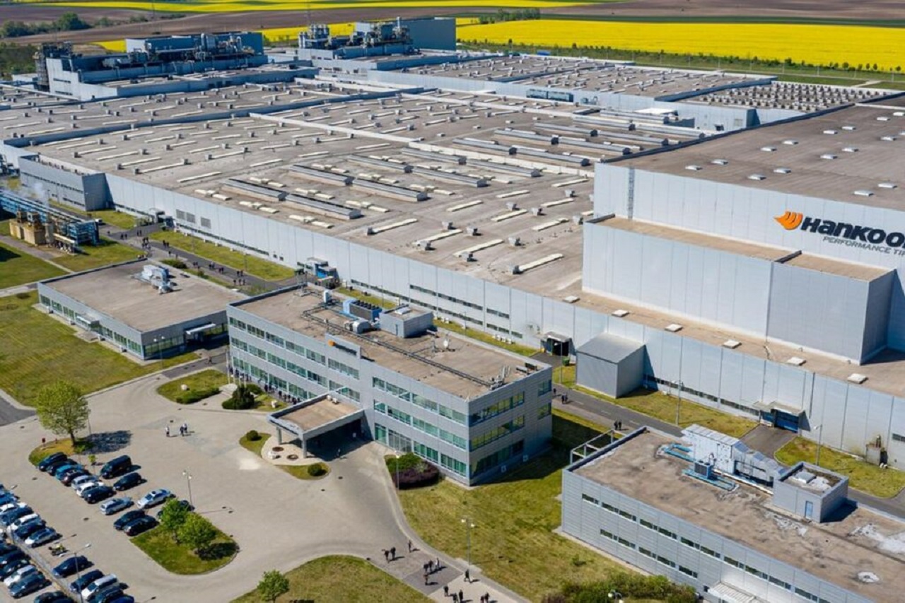 Hankook usine de Rácalmás, en Hongrie