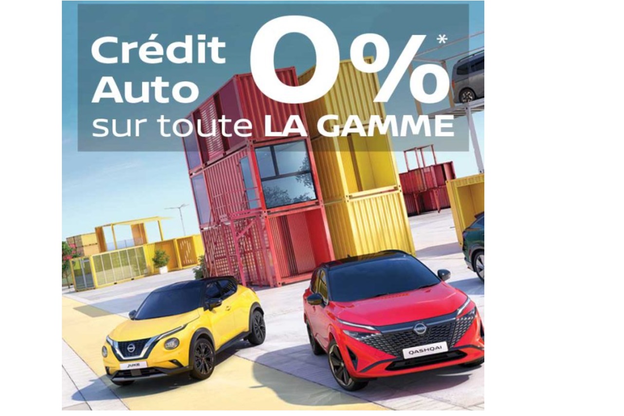 Après Tesla, c'est au tour de Nissan de proposer également une offre de crédit à taux zéro pour cette rentrée 2024.