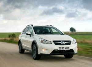 Subaru sur la pente ascendante