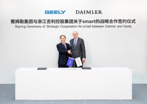 Daimler et Geely font Smart communes